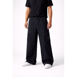 Honor The Gift Black Cargo Pants Men’s L Baggy Wide Leg Extra Long
